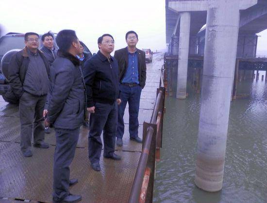 南昌市委常委、副市長劉建洋蒞臨昌南大道東延工程項目現(xiàn)場檢查指導工作